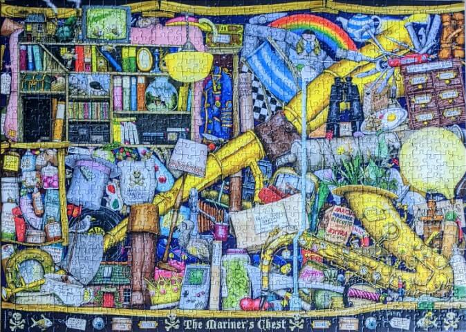 The Mariner's Chest. 1000 piece jigsaw.