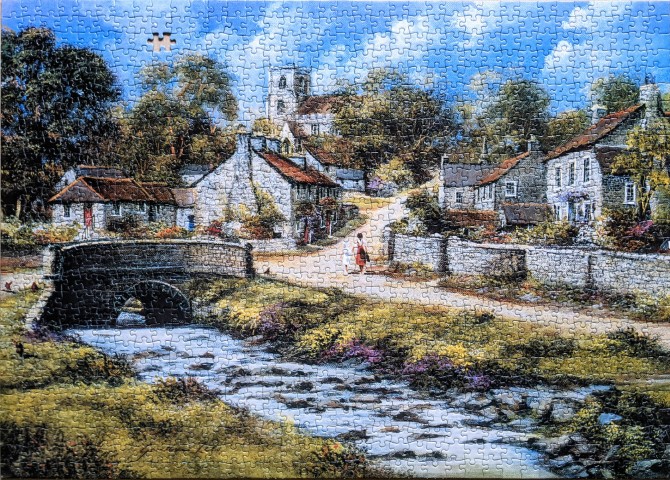 Downham Village. 1000 piece jigsaw.