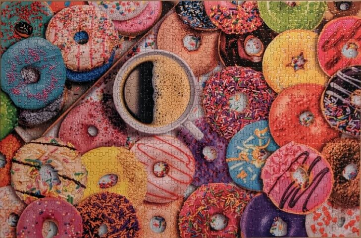 Mid-Morning Snack. 1000 piece jigsaw.