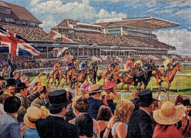 At The Races. 500 piece jigsaw.