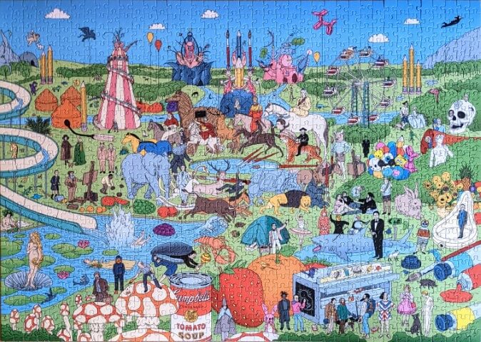 Pop Art Puzzle. 1,000 piece jigsaw.