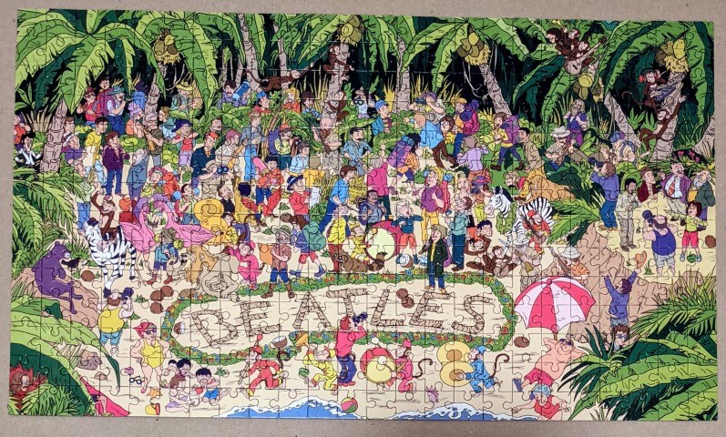 Where are The Beatles? 300 piece jigsaw.